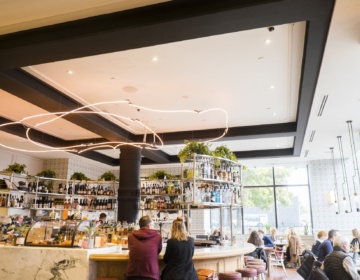 Broadview Hotel bar and seated guests daytime Food Drink Nightlife Image large