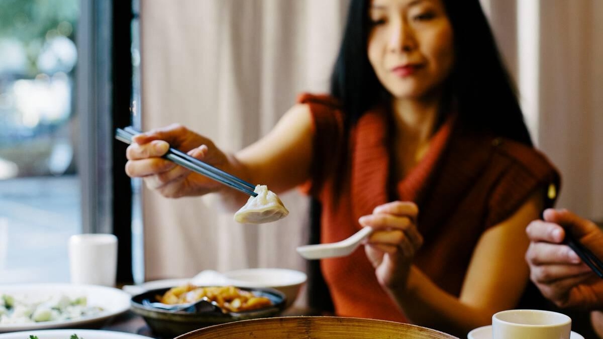 Dining at the Golden Village
district in Richmond, Vancouver BC